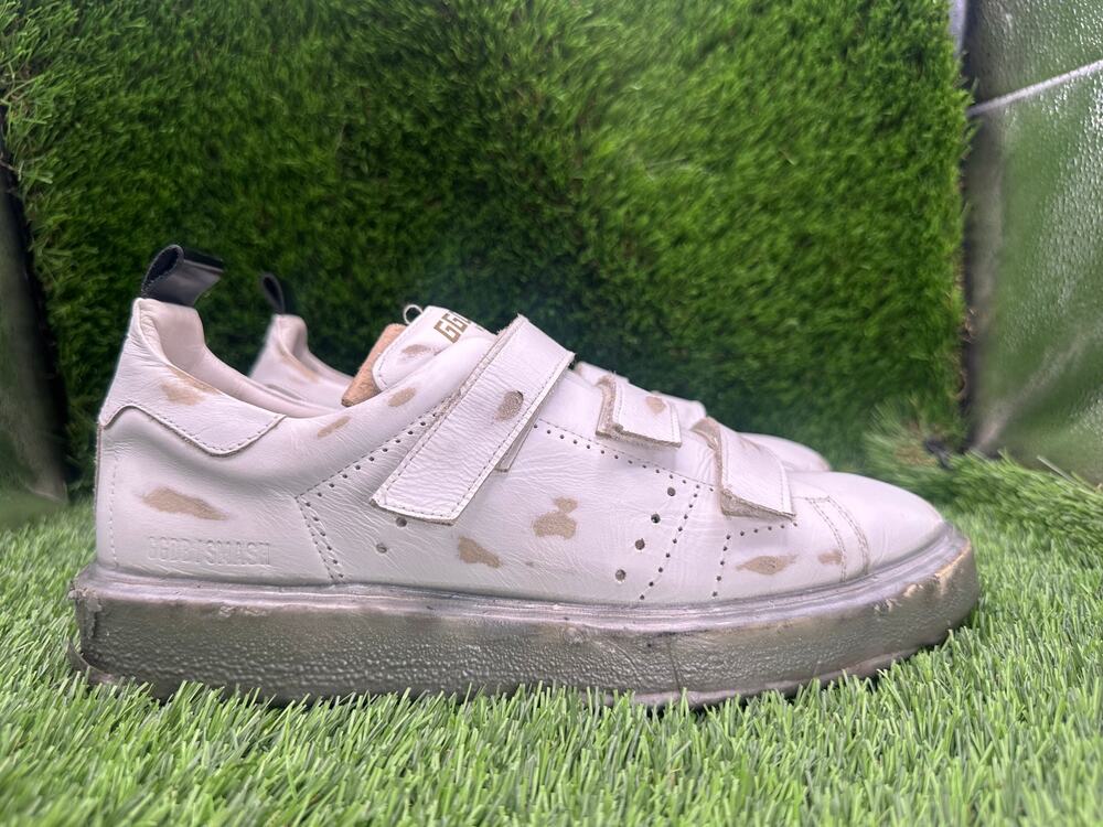 Golden Goose Starter Athletic Sneaker Women's 9 White Leather Jogging Running